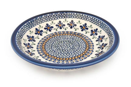 Detail image of Zaklady Mosaic Flower Dining Plates & Bowls — Polish Pottery