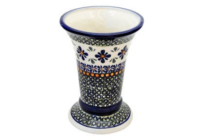 Detail image of Zaklady Mosaic Flower Décor — Polish Pottery