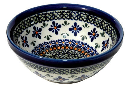 Zaklady Mosaic Flower Small Serving Piece — Polish Pottery