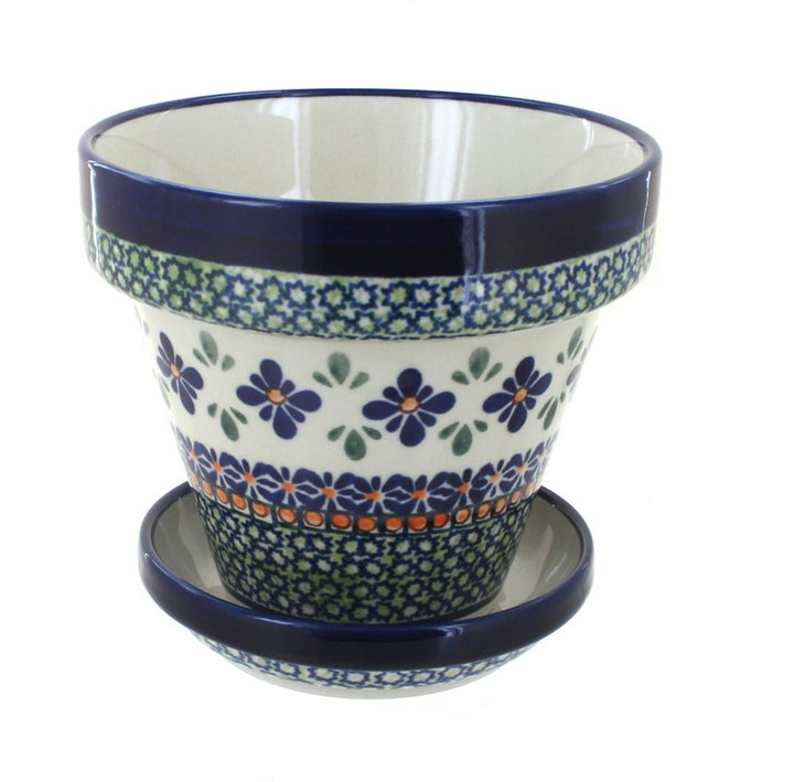 Zaklady Mosaic Flower Décor — Polish Pottery
