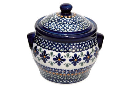 Zaklady Mosaic Flower Counter Storage — Polish Pottery