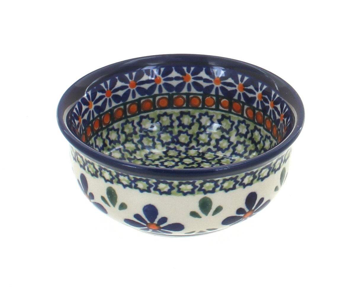 Zaklady Mosaic Flower Petite Bowl/Dish — Polish Pottery