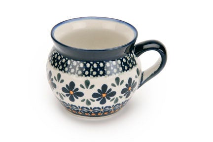 Detail image of Zaklady Mosaic Flower Mug — Polish Pottery