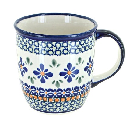 Zaklady Mosaic Flower Mug — Polish Pottery