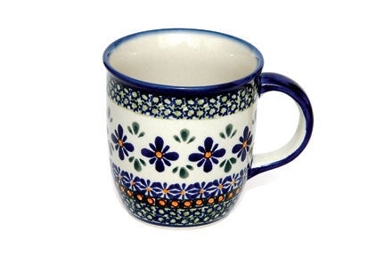 Zaklady Mosaic Flower Mug — Polish Pottery