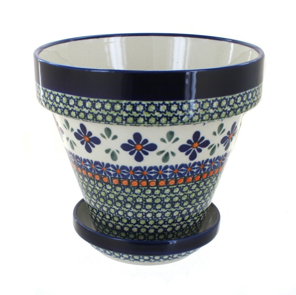 Zaklady Mosaic Flower Décor — Polish Pottery