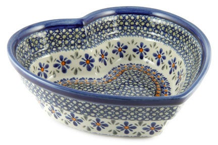 Detail image of Zaklady Mosaic Flower Décor — Polish Pottery