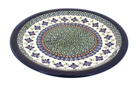 Zaklady Mosaic Flower Dining Plates & Bowls — Polish Pottery