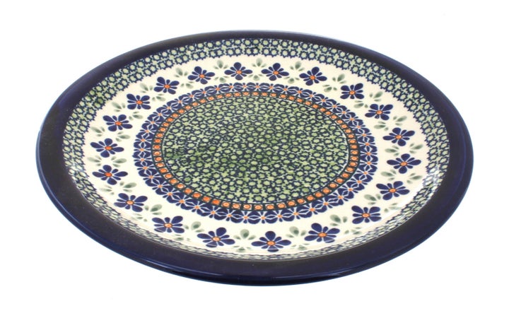 Zaklady Mosaic Flower Dining Plates & Bowls — Polish Pottery