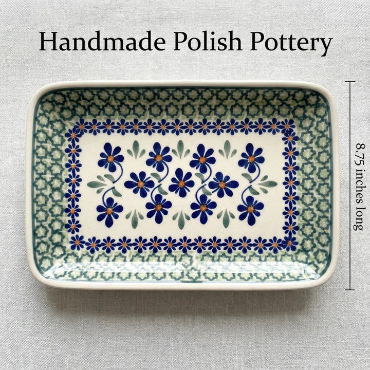 Zaklady Mosaic Flower Dining Accessories — Polish Pottery
