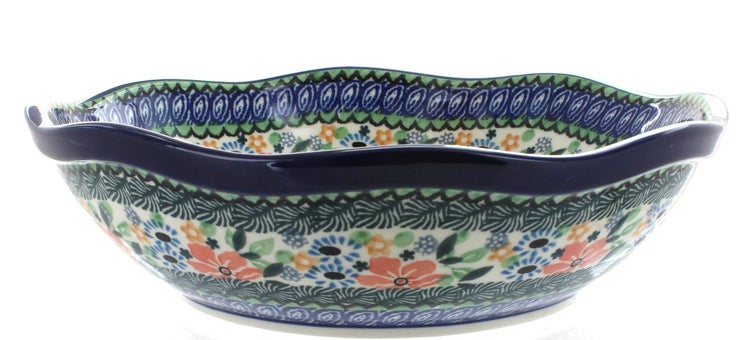 Detail image of Ceramika Artystyczna Maria Large Serving Piece — Polish Pottery