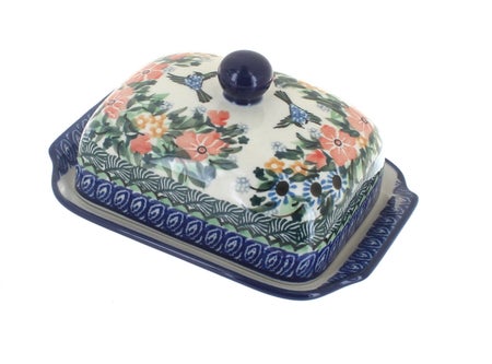 Ceramika Artystyczna Maria Butter Dish — Polish Pottery