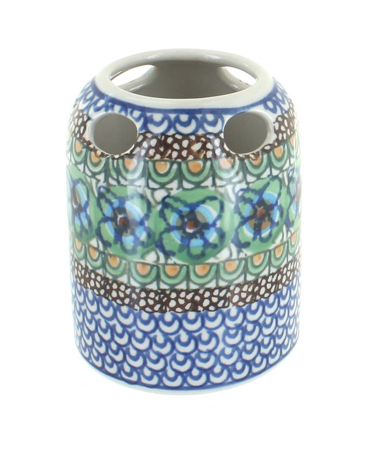 Ceramika Artystyczna Mardi Gras Bathroom Accessories — Polish Pottery