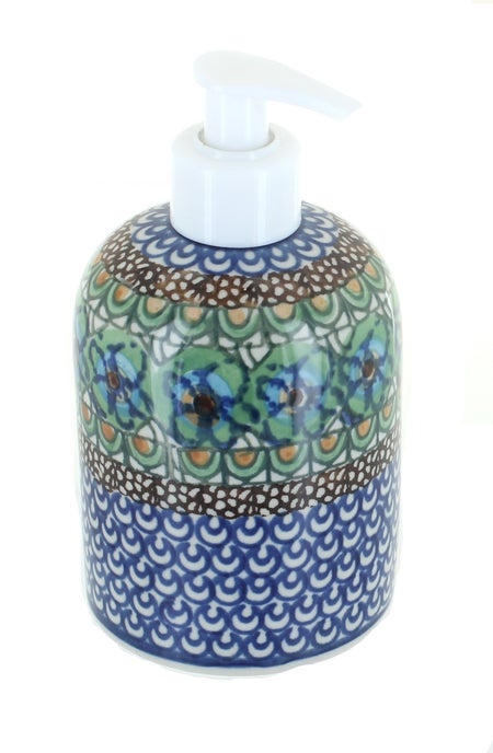 Ceramika Artystyczna Mardi Gras Bathroom Accessories — Polish Pottery