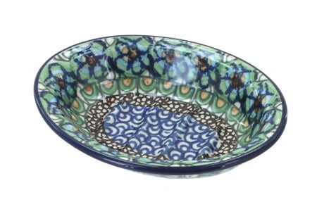 Ceramika Artystyczna Mardi Gras Bathroom Accessories — Polish Pottery