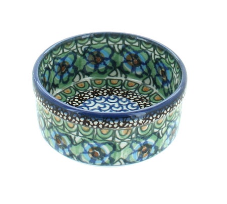 Ceramika Artystyczna Mardi Gras Small Bakeware — Polish Pottery