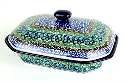 Ceramika Artystyczna Mardi Gras Medium Bakeware — Polish Pottery