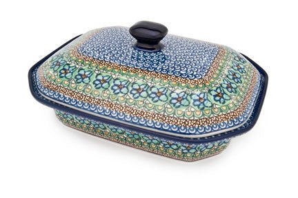 Ceramika Artystyczna Mardi Gras Large Bakeware — Polish Pottery