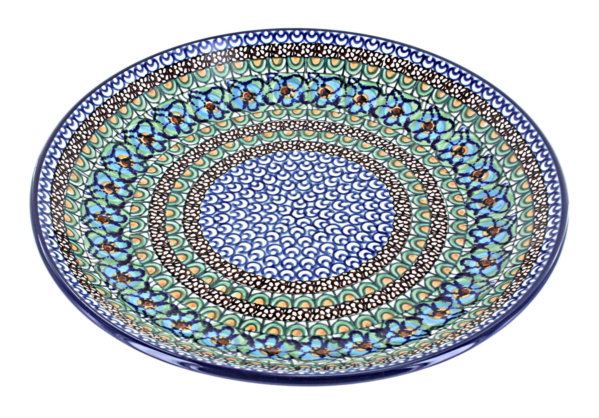Ceramika Artystyczna Mardi Gras Dining Plates & Bowls — Polish Pottery