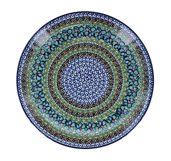 Ceramika Artystyczna Mardi Gras Dining Plates & Bowls — Polish Pottery