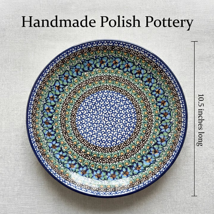 Ceramika Artystyczna Mardi Gras Dining Plates & Bowls — Polish Pottery