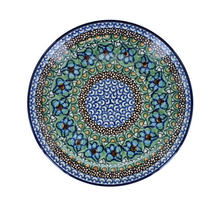 Detail image of Ceramika Artystyczna Mardi Gras Dining Plates & Bowls — Polish Pottery