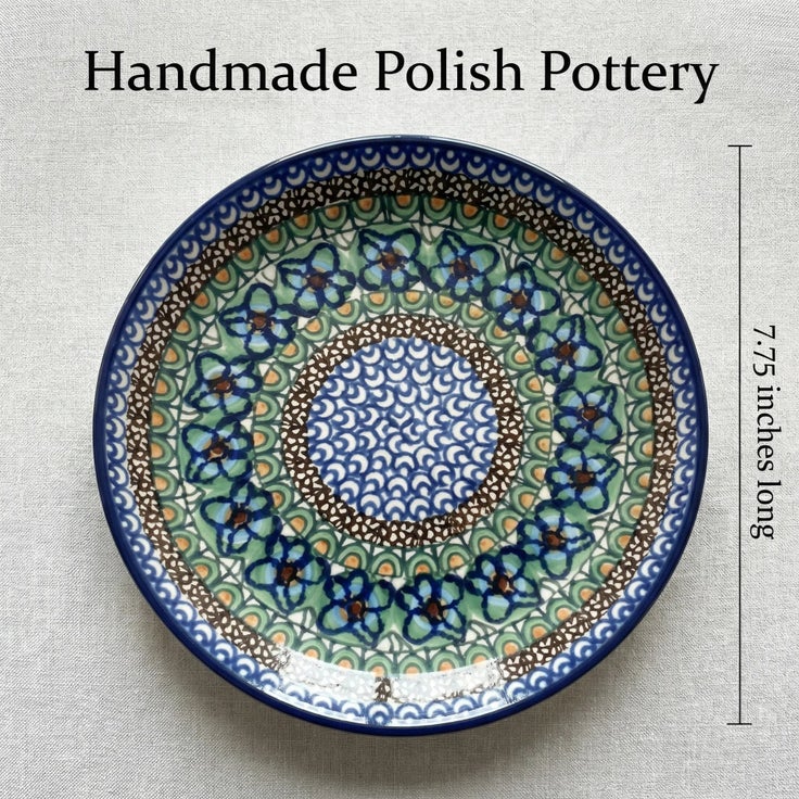 Detail image of Ceramika Artystyczna Mardi Gras Dining Plates & Bowls — Polish Pottery
