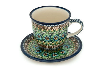 Detail image of Ceramika Artystyczna Mardi Gras Coffee & Tea Accessories — Polish Pottery