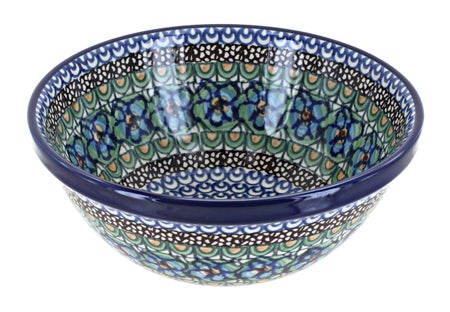 Ceramika Artystyczna Mardi Gras Dining Plates & Bowls — Polish Pottery