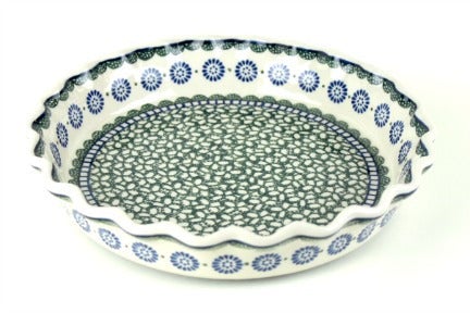 Detail image of Ceramika Artystyczna Maia Pie Plate — Polish Pottery