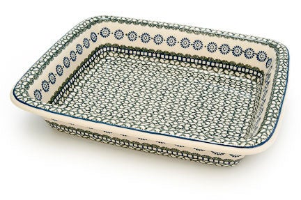Detail image of Ceramika Artystyczna Maia Large Bakeware — Polish Pottery