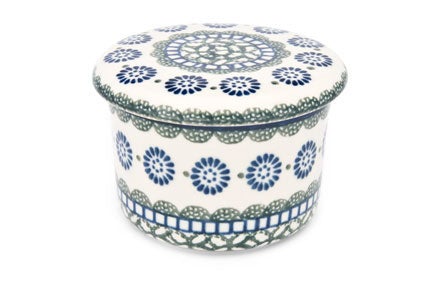 Detail image of Ceramika Artystyczna Maia Butter Dish — Polish Pottery