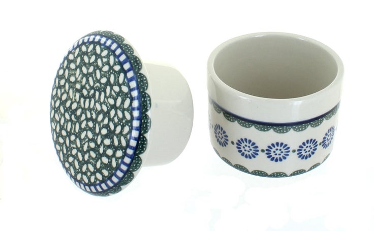 Detail image of Ceramika Artystyczna Maia Butter Dish — Polish Pottery