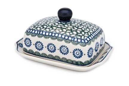 Ceramika Artystyczna Maia Butter Dish — Polish Pottery