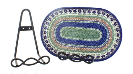 Tripar Plate Holder — Polish Pottery