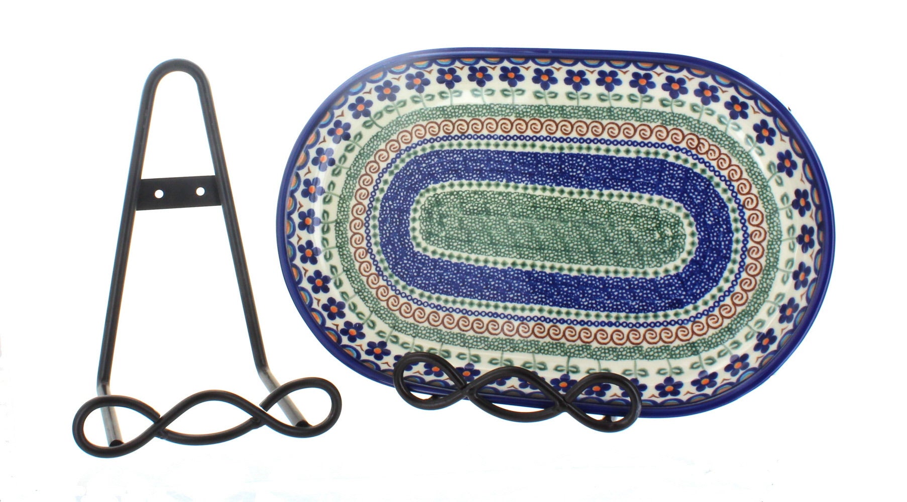Tripar Plate Holder — Polish Pottery