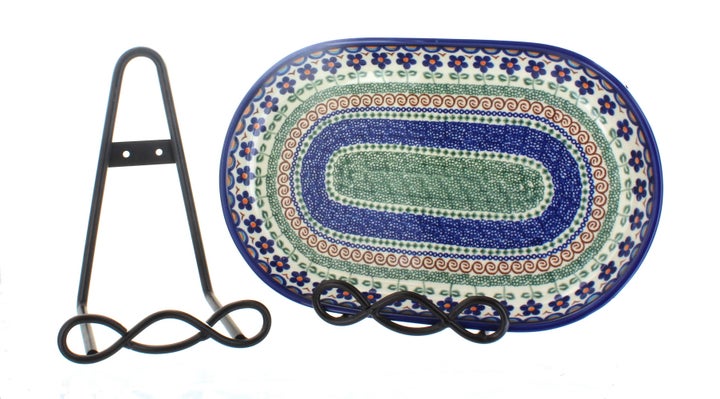 Tripar Plate Holder — Polish Pottery