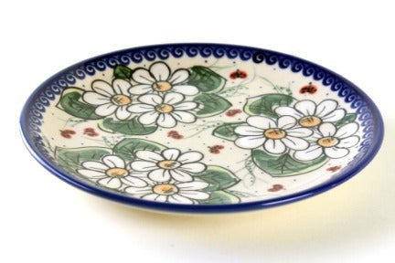 Detail image of Vena Ladybug Dining Plates & Bowls — Polish Pottery