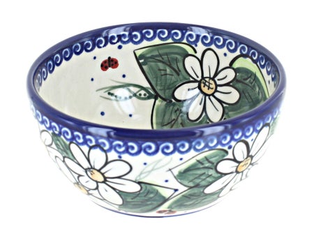 Vena Ladybug Dining Plates & Bowls — Polish Pottery