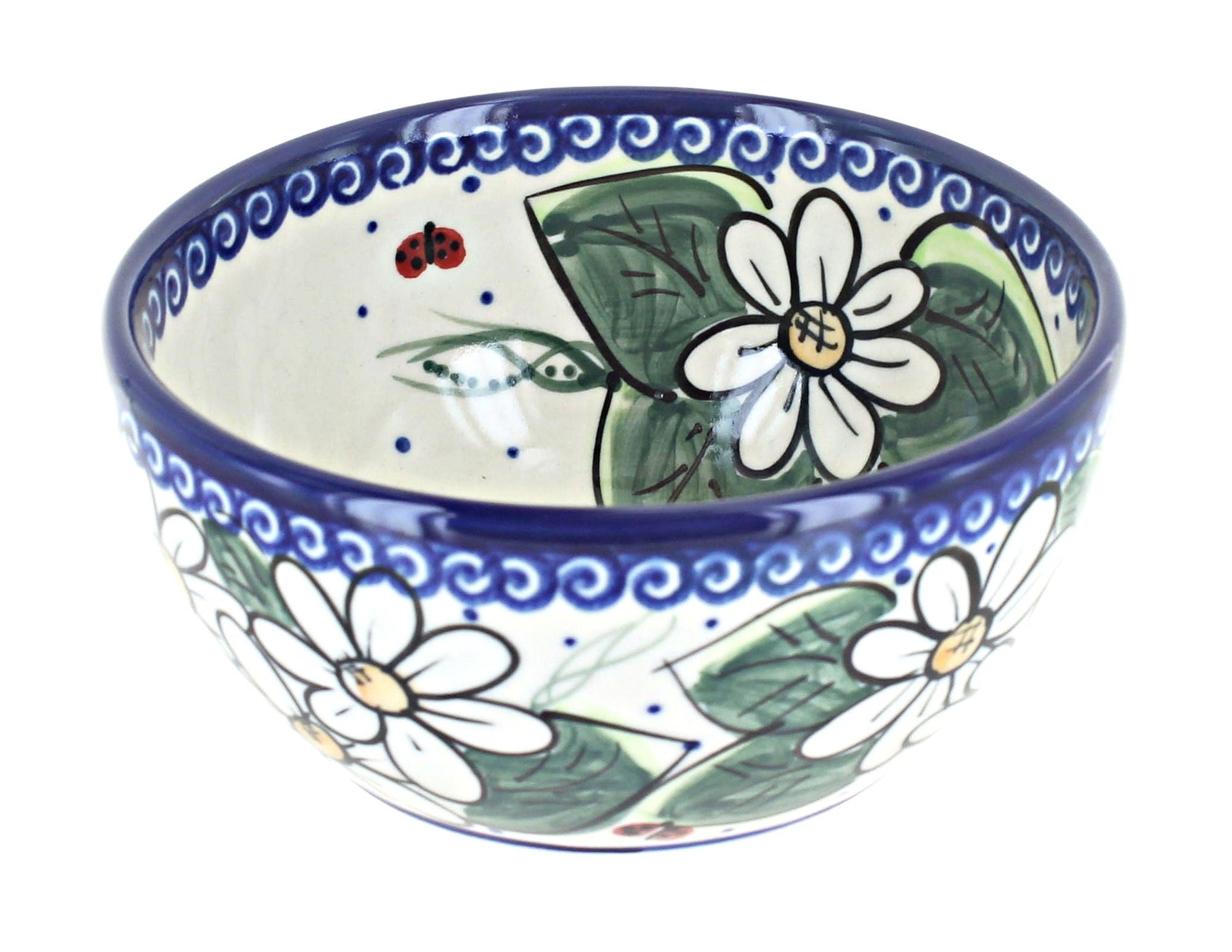 Vena Ladybug Dining Plates & Bowls — Polish Pottery