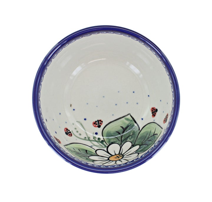 Vena Ladybug Dining Plates & Bowls — Polish Pottery