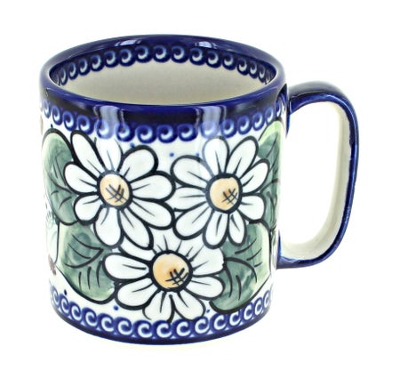 Vena Ladybug Mug — Polish Pottery