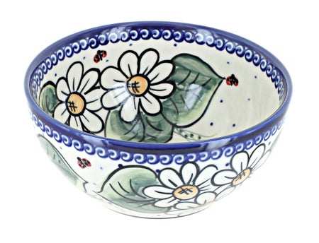 Vena Ladybug Dining Plates & Bowls — Polish Pottery