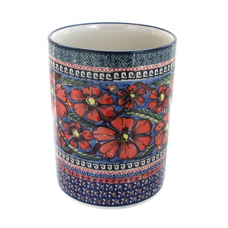 Zaklady Jungle Flower Counter Storage — Polish Pottery