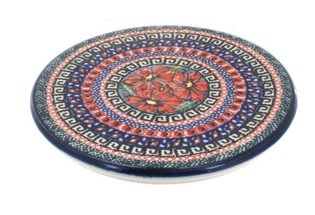 Zaklady Jungle Flower Countertop Accessories — Polish Pottery