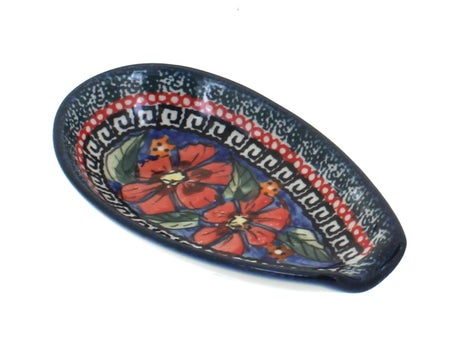 Zaklady Jungle Flower Countertop Accessories — Polish Pottery