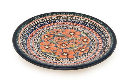 Detail image of Zaklady Jungle Flower Dining Plates & Bowls — Polish Pottery
