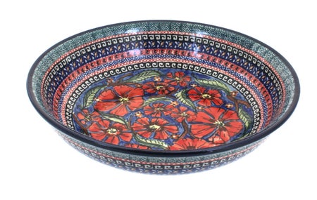 Zaklady Jungle Flower Dining Plates & Bowls — Polish Pottery