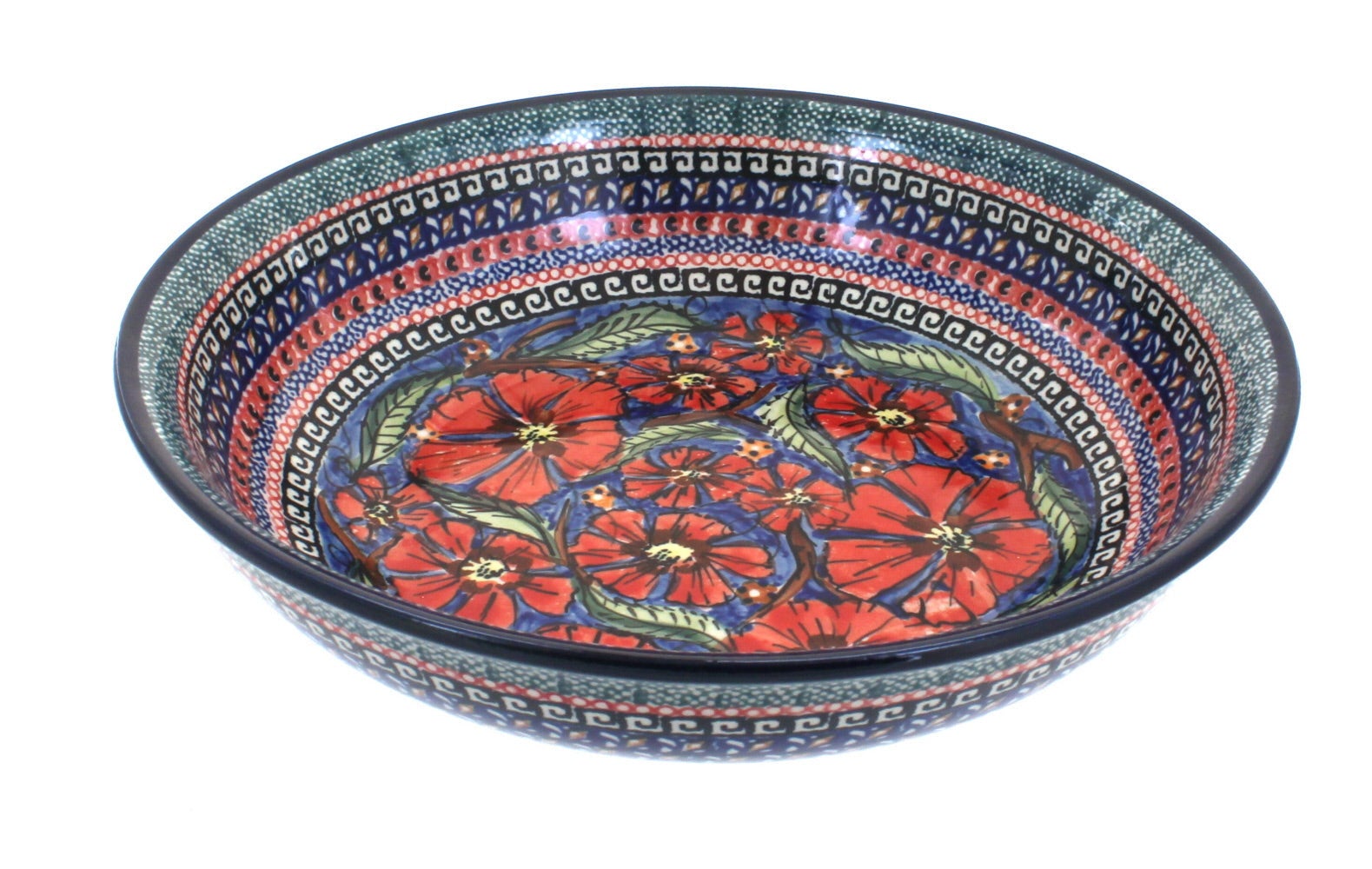 Zaklady Jungle Flower Dining Plates & Bowls — Polish Pottery
