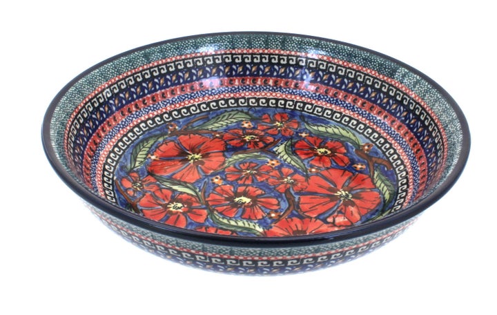 Zaklady Jungle Flower Dining Plates & Bowls — Polish Pottery
